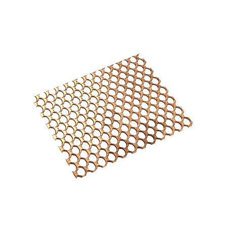 Медно-никелевый лист перфорированный МНЖ5-1 3.2x600x1200 ГОСТ 492 - 2006  ОборонСпецСплав