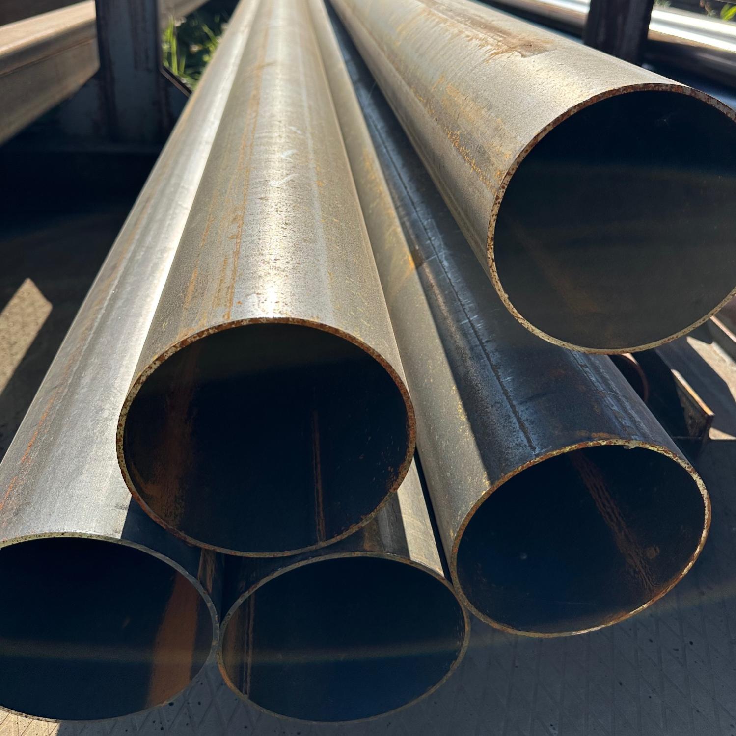 Труба электросварная 17Г1С 720х8  ОборонСпецСплав