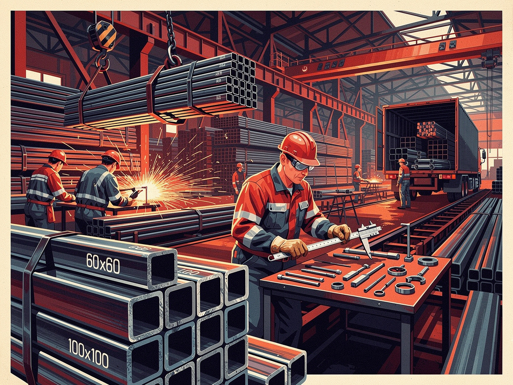 Профильная труба для навеса, забора и каркаса: как выбрать размер и не переплатить за металл | Блог компании ОборонСпецСплав