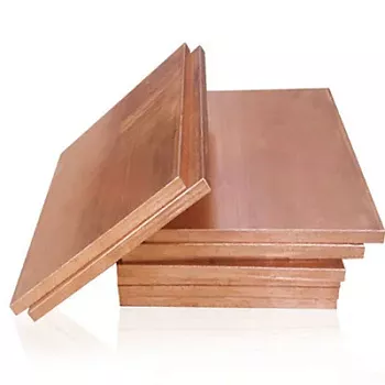 Медная плита для химического машиностроения 56х2300 мм М1 ТУ 48-21-427-80